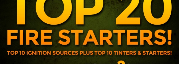 “TOP 20 FIRE STARTERS” INFOGRAPHIC