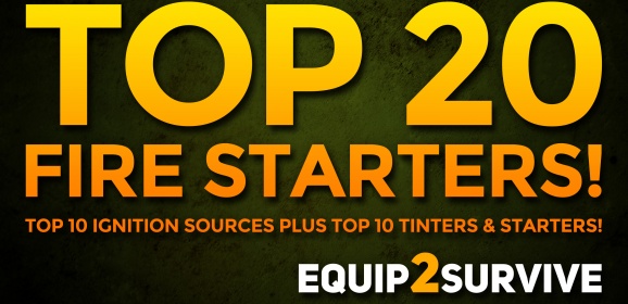 “TOP 20 FIRE STARTERS” INFOGRAPHIC