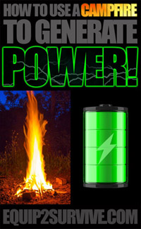 Campfire Solar Power!