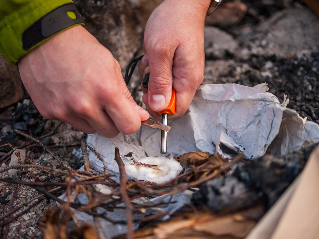 Survival Fire Starter And Fire Extender: Petroleum Jelly Cotton Ball